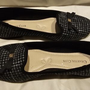 Charter Club Women's Black Loafers